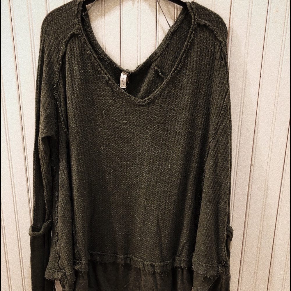 Green sweater